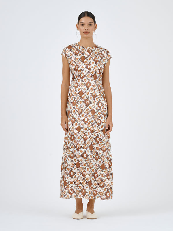 CEYLON DRESS IN PALMA